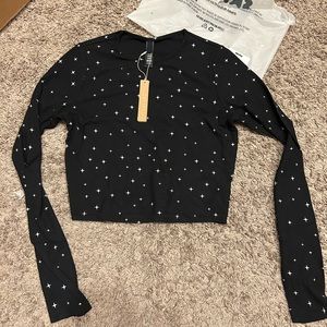 SKIMS soft lounge long sleeve crop top